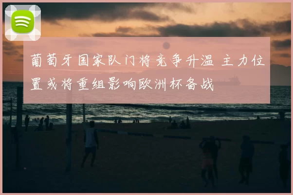 葡萄牙国家队门将竞争升温 主力位置或将重组影响欧洲杯备战
